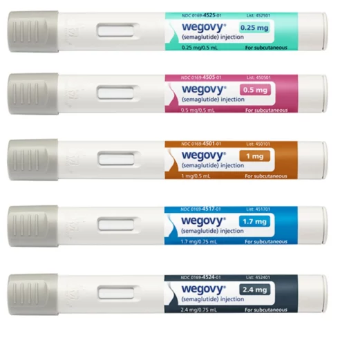 Wegovy® pen, image property of Wegovy®